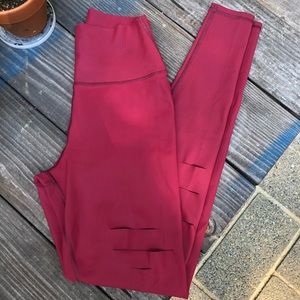 ALO Yoga Ripped Warrior Leggings High-Waist